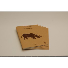 Petit cahier écolier - rhinocéros