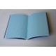 Cahier bicolore bleu int