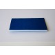 Cahier bicolore bleu profil