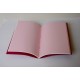 Cahier bicolore fushia int