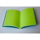 Cahier bicolore vert int